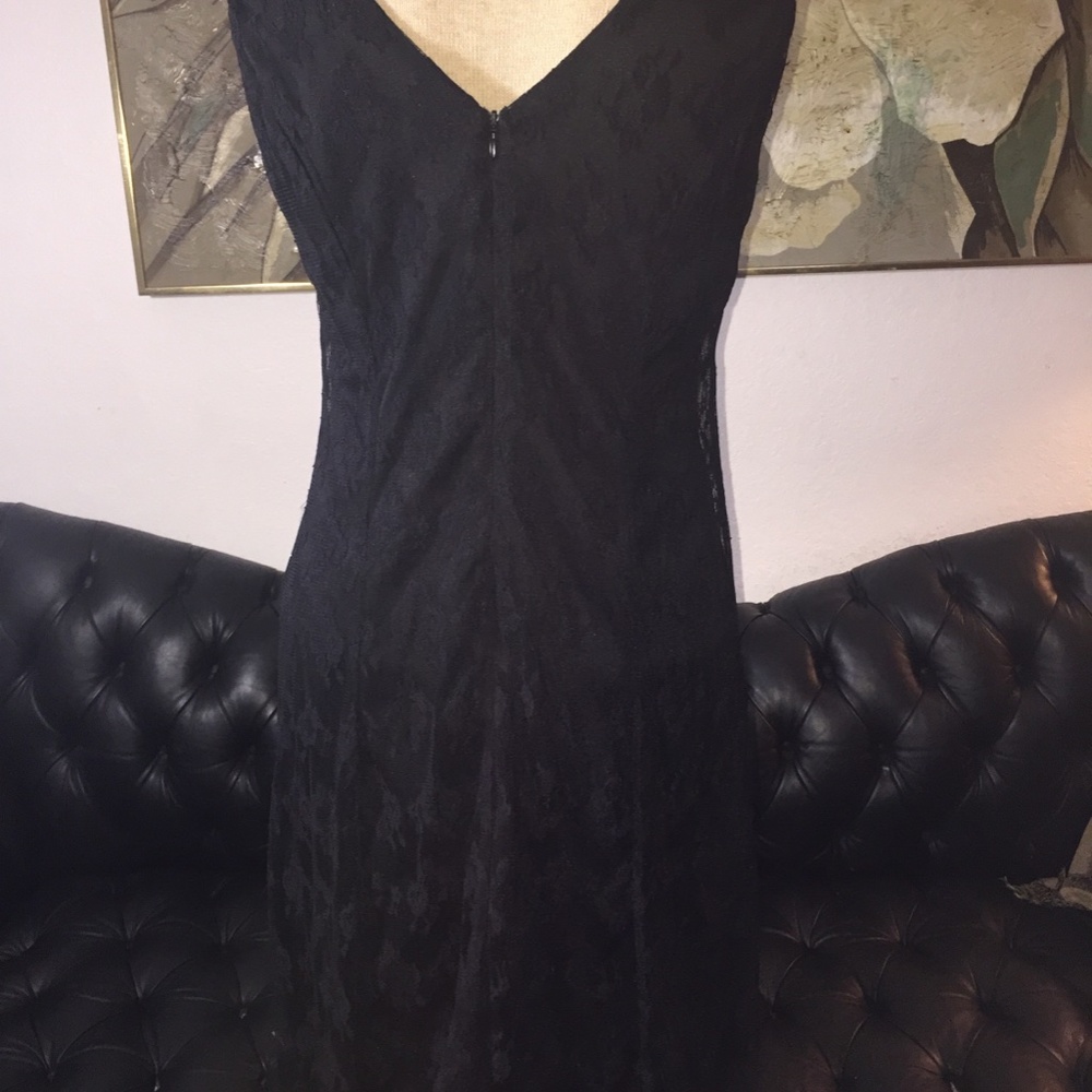 Lace Black Dress - Picture 4 of 7